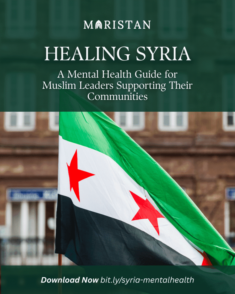 Syria mental health guidebook cover